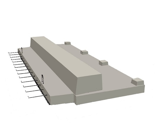 Блок ограждающий