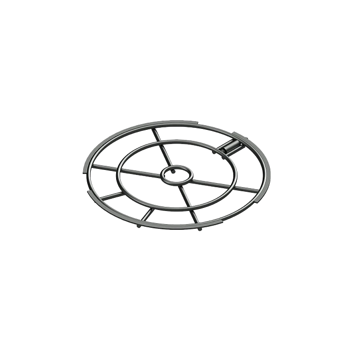 Крышка решетчатая однозамковая на люк