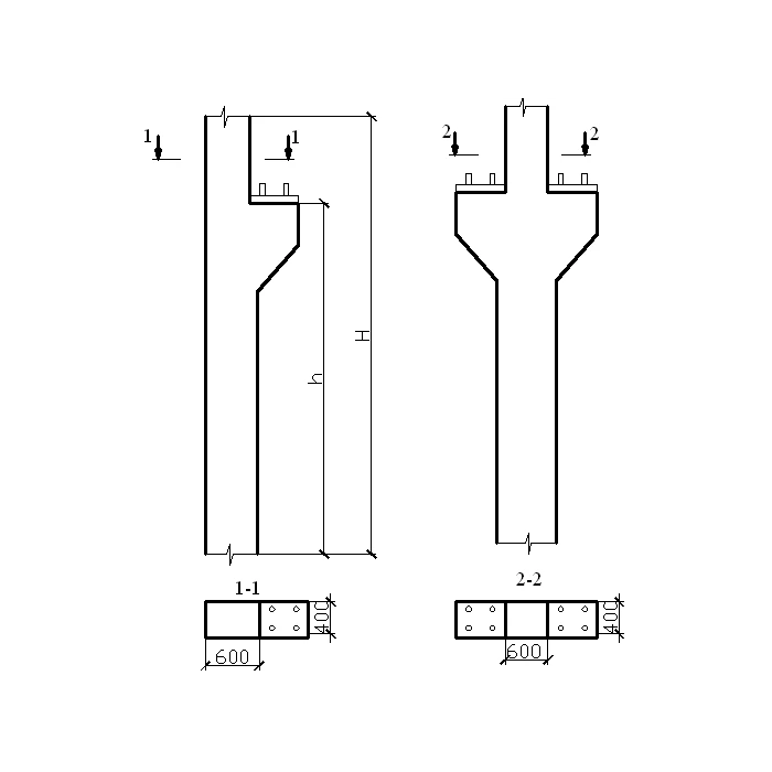 Колонна железобетонная 9к 144-3